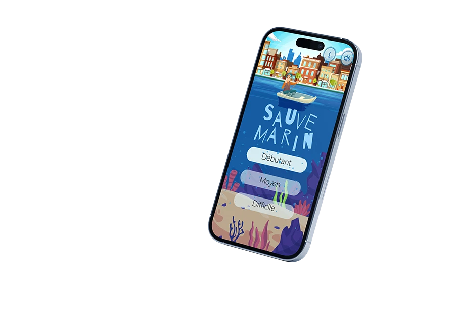 phone à droite